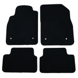 08-16 Chevrolet Cruze Floor Mats Carpets Front & Rear 4PC Black Nylon