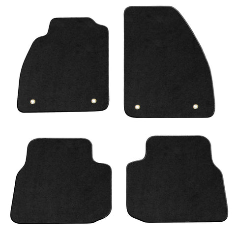 98-03 Chevrolet Malibu Floor Mats Carpets Front & Rear Black Nylon