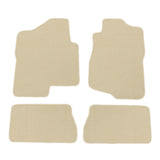 07-13 Silverado Sierra Crew Cab Tahoe Floor Mats Nylon Beige Carpets 4PC