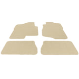 07-13 Silverado Sierra Crew Cab Tahoe Floor Mats Nylon Beige Carpets 4PC