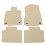 14-23 Lexus IS250 IS300 IS350 Nylon Floor Mats Liner Beige Front Rear Carpet