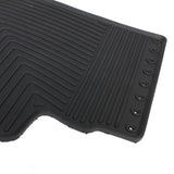 14-19 Toyota Corolla Heavy Duty Black Latex Floor Mats Front & Second Row