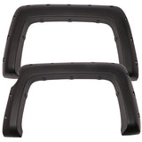 14-16 GMC Sierra 1500 Sanded Pocket Rivet Style Fender Flares Black ABS