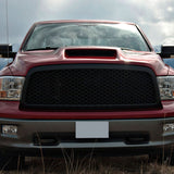 09-12 Dodge Ram Black ABS Front Hood Mesh Grill Grille