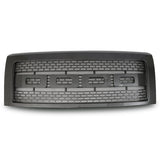 09-14 F150 Raptor Style Front Grille Hood With Shell - CF Look