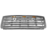 07-13 GMC Sierra 1500 Front Bumper Hood Grille Matte Black