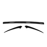 23-24 Honda CR-V 4-Door OE Front Bumper Grille Cover Trim - ABS Gloss Black