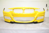 12-14 BMW F30 M-tech M-sport Front Bumper Lip - PU