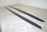 17- BMW 5 Series G30 Side Skirts Extensions - Carbon Fiber