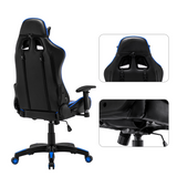 High-Back Swivel Gaming Chair Recliner with Bluetooth 4.1 Speakers & Lumbar Support & Headrest | Height Adjustable Ergonomic Office Desk Chair