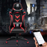 High-Back Swivel Gaming Chair Recliner with Bluetooth 4.1 Speakers & Lumbar Support & Headrest | Height Adjustable Ergonomic Office Desk Chair