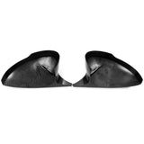 22-23 Honda Civic Horns Rear View Side Mirror Covers - Carbon Fiber Print ABS