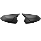 21-22 Hyundai Elantra 4Dr Sedan Rear View Side Mirror Cover - Matte Black ABS