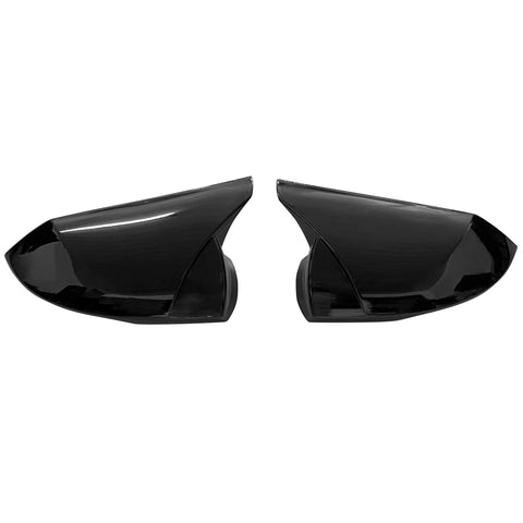 21-22 Hyundai Elantra 4Dr Sedan Rear View Side Mirror Cover - Gloss Black ABS