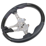 12-19 BMW M Sport Steering Wheel CF + Leather Cover + M Stitching