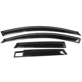 10-13 Mazda 3 Hatchback Acrylic Window Visors 4Pc Set