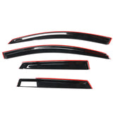 10-13 Mazda 3 Hatchback Acrylic Window Visors 4Pc Set