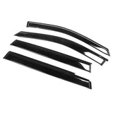 19-22 Toyota RAV4 Window Visors w/ Chrome Trim - Polycarbonate