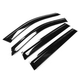 19-22 Toyota RAV4 Window Visors w/ Chrome Trim - Polycarbonate