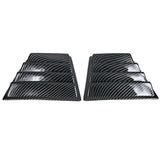 11-20 Dodge Charger V1 Style Side Window Scoop Louver - Carbon Fiber Print