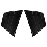 11-21 Dodge Charger V1 Style Side Window Scoop Louver Gloss Black