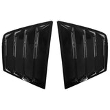 11-21 Dodge Charger V2 Style Window Louver Sun Windshield Gloss Black