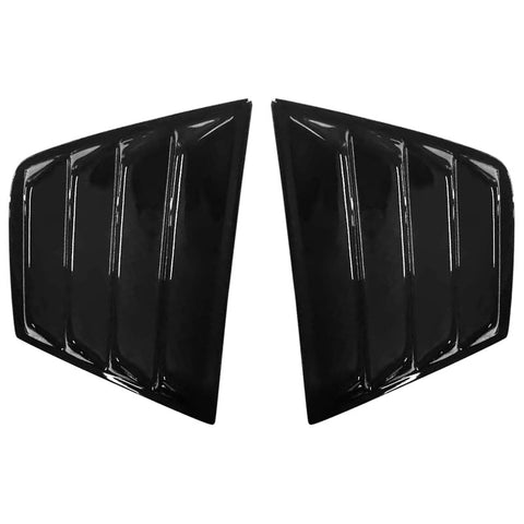 11-21 Dodge Charger V2 Style Window Louver Sun Windshield Gloss Black