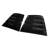 11-21 Dodge Charger V2 Style Window Louver Sun Windshield Gloss Black