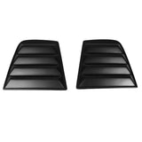 11-20 Dodge Charger V2 Style Window Scoop Side Louver Cover - Matte Black PP