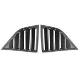 08-20 Dodge Challenger XE V4 Style Window Louvers Scoops Pair PP