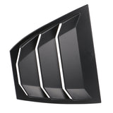 14-18 Mazda 3 Side Window Louvers Quarter Scoop Cover Vent - ABS Matte Black