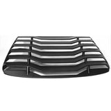 14-18 BMW F32 4 Series Coupe Rear Window Louver Cover Matte Black - ABS