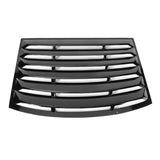 10-15 Chevy Camaro IK Style Rear Window Louvers Cover Sun Shade - Gloss Black