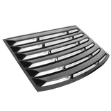 10-15 Chevy Camaro IK Style Rear Window Louvers Cover Sun Shade - Gloss Black