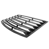 10-15 Chevy Camaro IK Style Rear Window Louvers Cover Sun Shade - Gloss Black