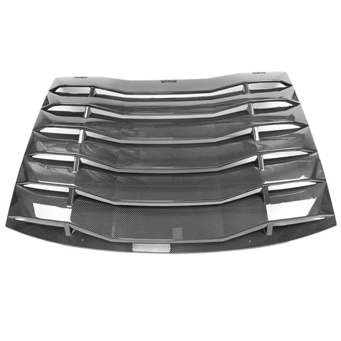 11-20 Dodge Charger IK Style Rear Window Louver Sunshade Cover Vent - CFL