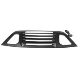 08-17 Dodge Challenger Window Louver Rear Cover Unpainted ABS