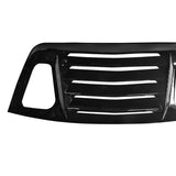 08-20 Dodge Challenger V2 Style Window Louver Rear Cover - Gloss Black