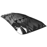 08-21 Dodge Challenger Rear Window Louver Sun Rain Shade Cover Gloss Black