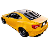 13-20 Subaru BRZ Scion FR-S Rear Window Louver Deflector - Gloss Black