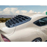 20-23 Toyota GR Supra A90 IK Style Rear Window Louver - PP Matte Black