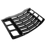 11-22 Dodge Charger IK Style Rear Window Louver Cover - Gloss Black ABS 3PCS