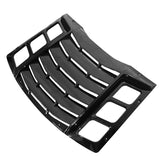 11-22 Dodge Charger IK Style Rear Window Louver Cover - Gloss Black ABS 3PCS