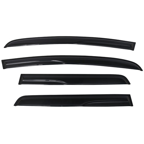 15-19 Honda Fit Mugen Style Acrylic Window Visors 4Pc Set