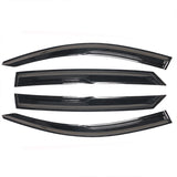 21-23 Hyundai Elantra Sedan Mugen Style Tape-On 4PCS Window Visors Acrylic